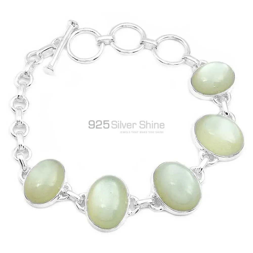Moonstone Bracelets In 925 Solid Silver Jewelry 925SB282-1_0