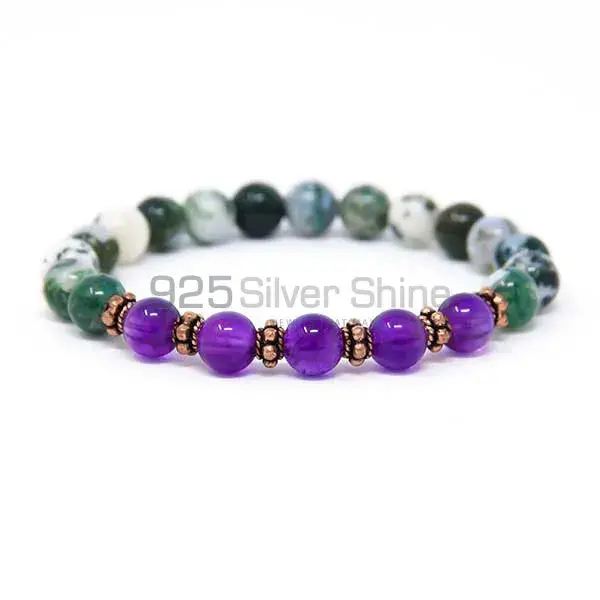 Multi Beads Self Care Wellness Zen Yoga Bracelets 925BB340