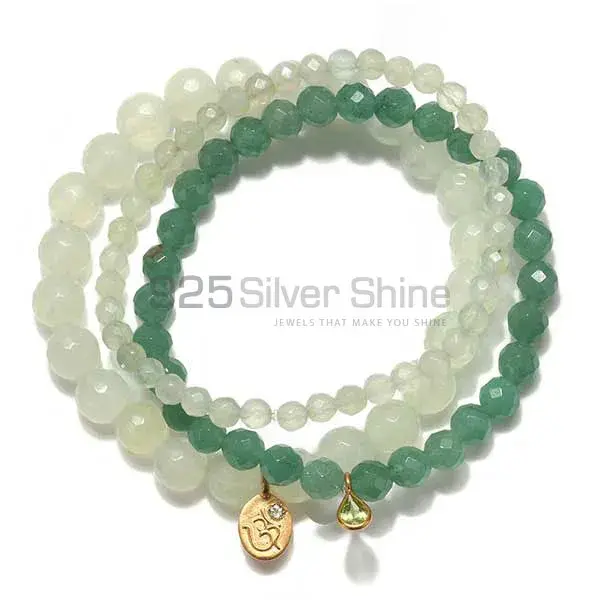 Multi Gemstone Beads Bracelets Exporters 925BB267