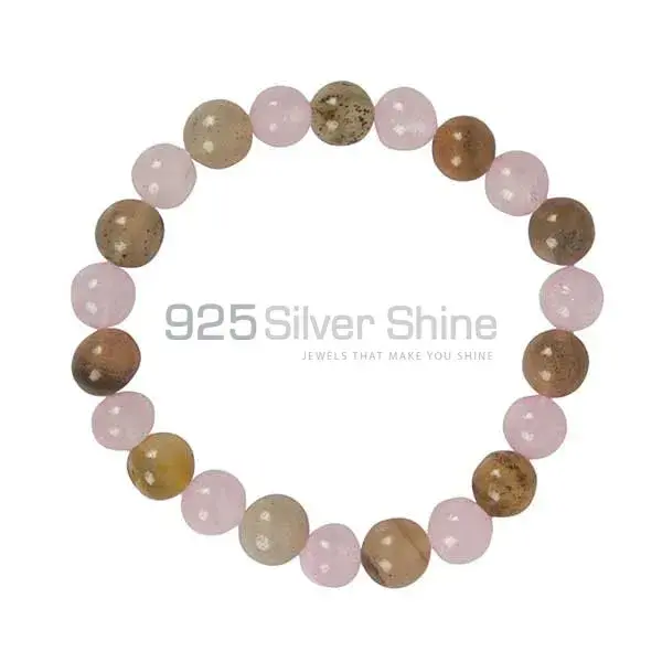 Multi Gemstone Beads bracelets 925BB294_0
