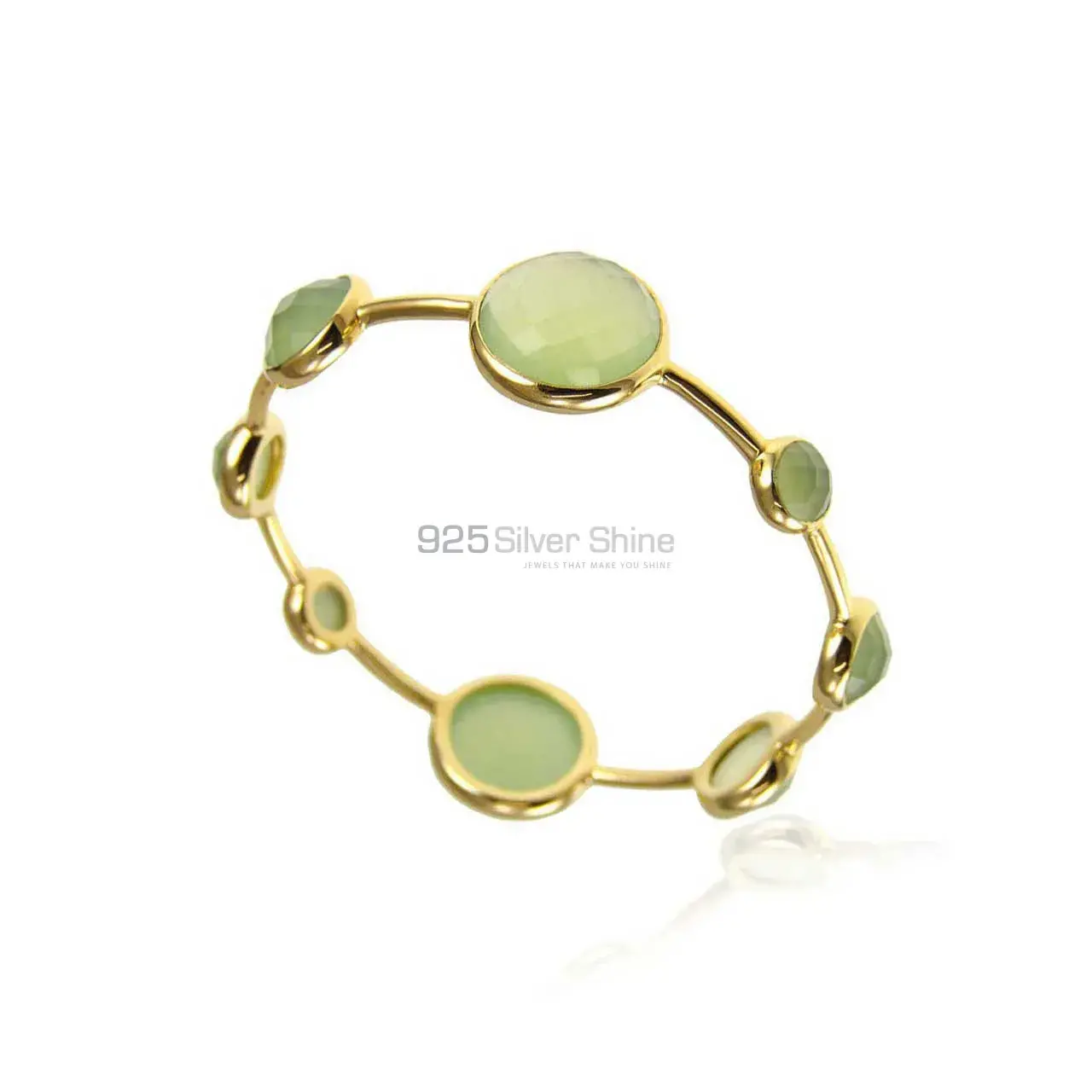 Multi Gemstone Gold Plated Bracelet In 925 Sterling Silver Jewelry 925SSB94_0