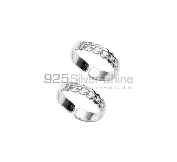 Multi Semi Precious Cut Stone Toe Ring In 925 Silver Jewelry