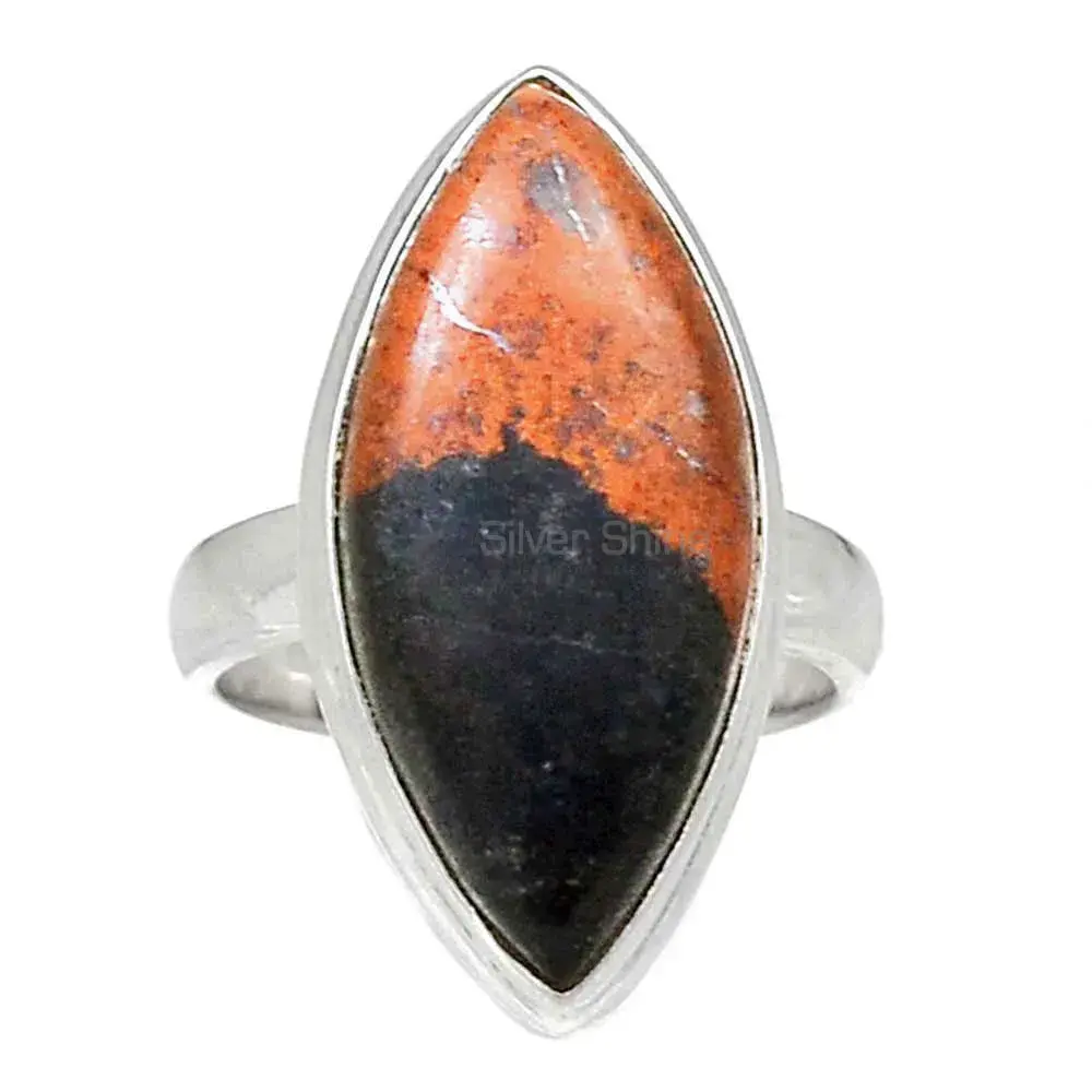 Multi Semi Precious Gemstone Ring In 925 Sterling Silver 925SR2281_3