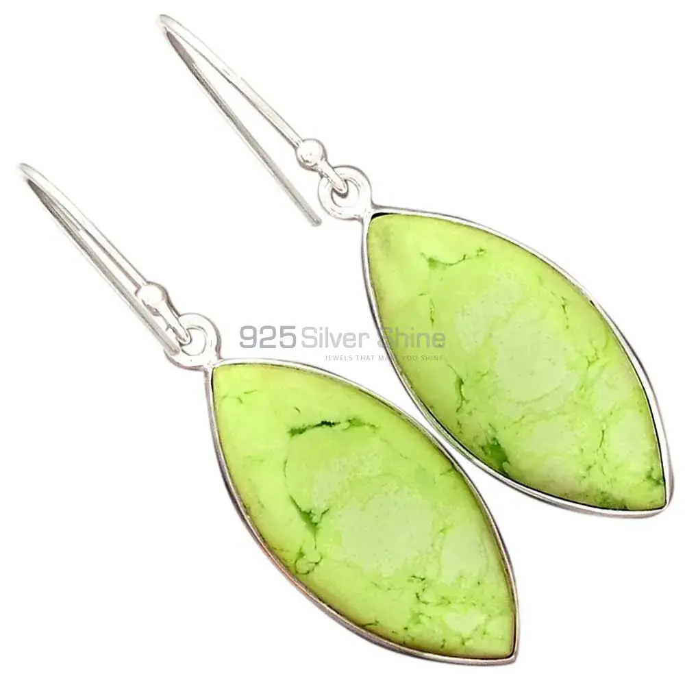 Natural Agate Gemstone Earrings In Solid 925 Silver 925SE2263_4