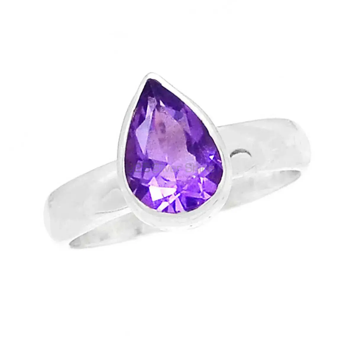 Sterling Silver Amethyst anniversary Rings 925SR2343_6