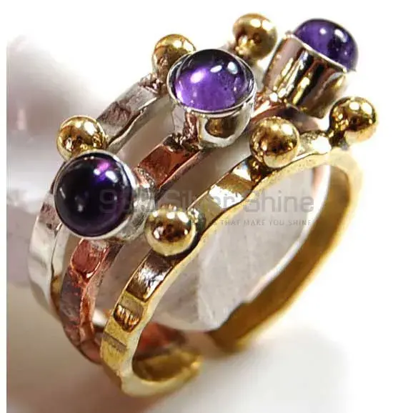 Natural Amethyst Gemstone Rings In 925 Sterling Silver Jewelry 925SR3783