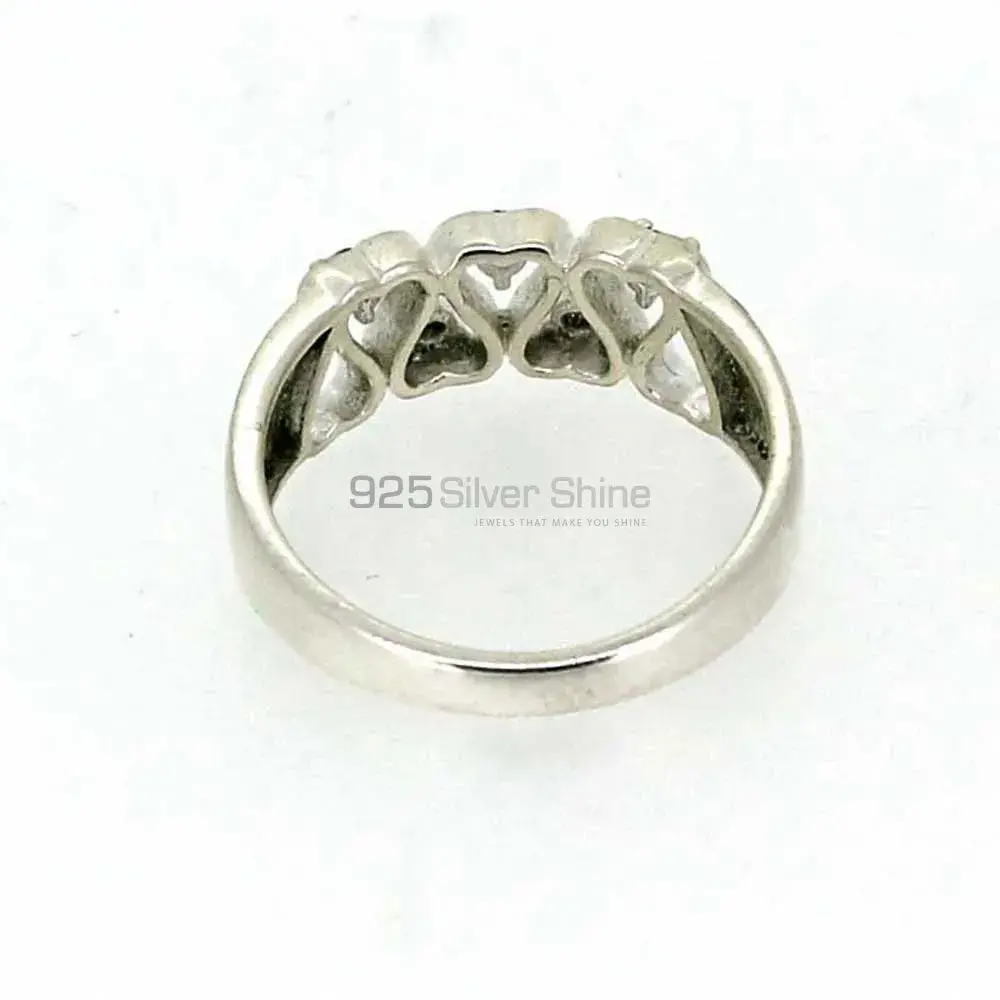 Natural Amethyst Semi Precious Gemstone Ring In 925 Silver 925SR013_2