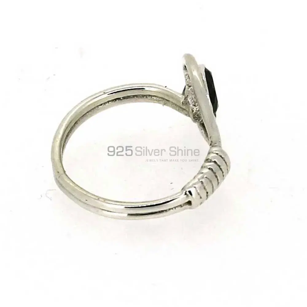 Natural Blue Topaz Gemstone Handmade Ring In 925 Solid Silver 925SR028-3_1
