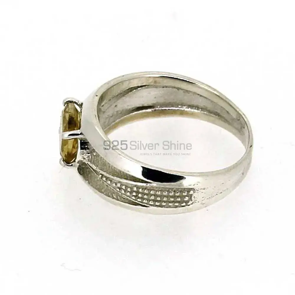 Citrine Sterling Silver Rings Jewelry 925SR027-2_1