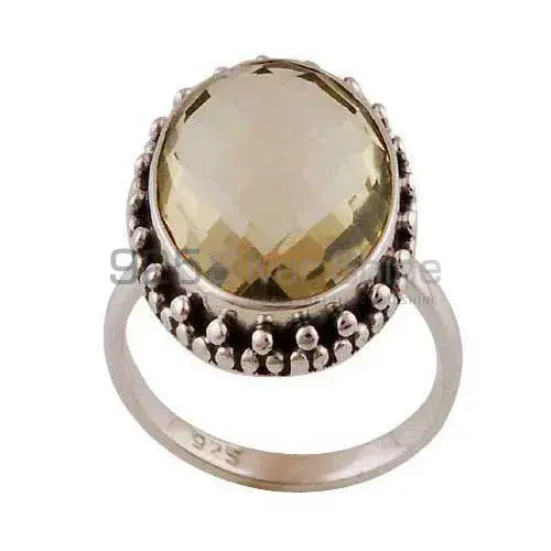 Stunning Citrine Birthstone Sterling Silver Rings 925SR4023_0