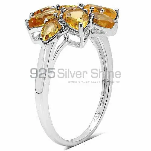 Natural Citrine Gemstone Rings In Fine 925 Sterling Silver 925SR3362_0