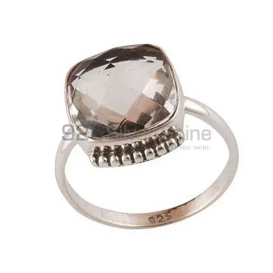 Natural Crystal Gemstone Rings In 925 Sterling Silver Jewelry 925SR4050_1