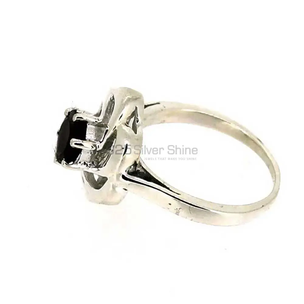Natural Garnet Sterling Silver Rings 925SR024-3_2