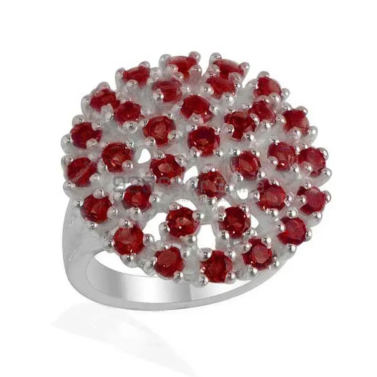 Natural Garnet Gemstone Rings In Fine 925 Sterling Silver 925SR2153_0