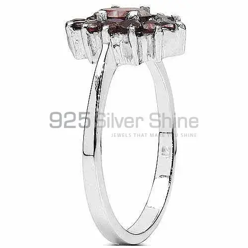 Natural Garnet Gemstone Rings In Solid 925 Silver 925SR3107_0