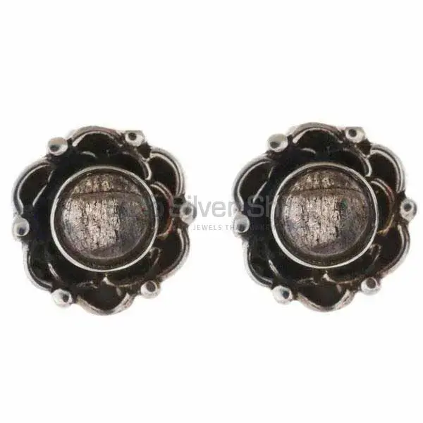 Natural Labradorite Gemstone Earrings In 925 Sterling Silver 925SE1168_0