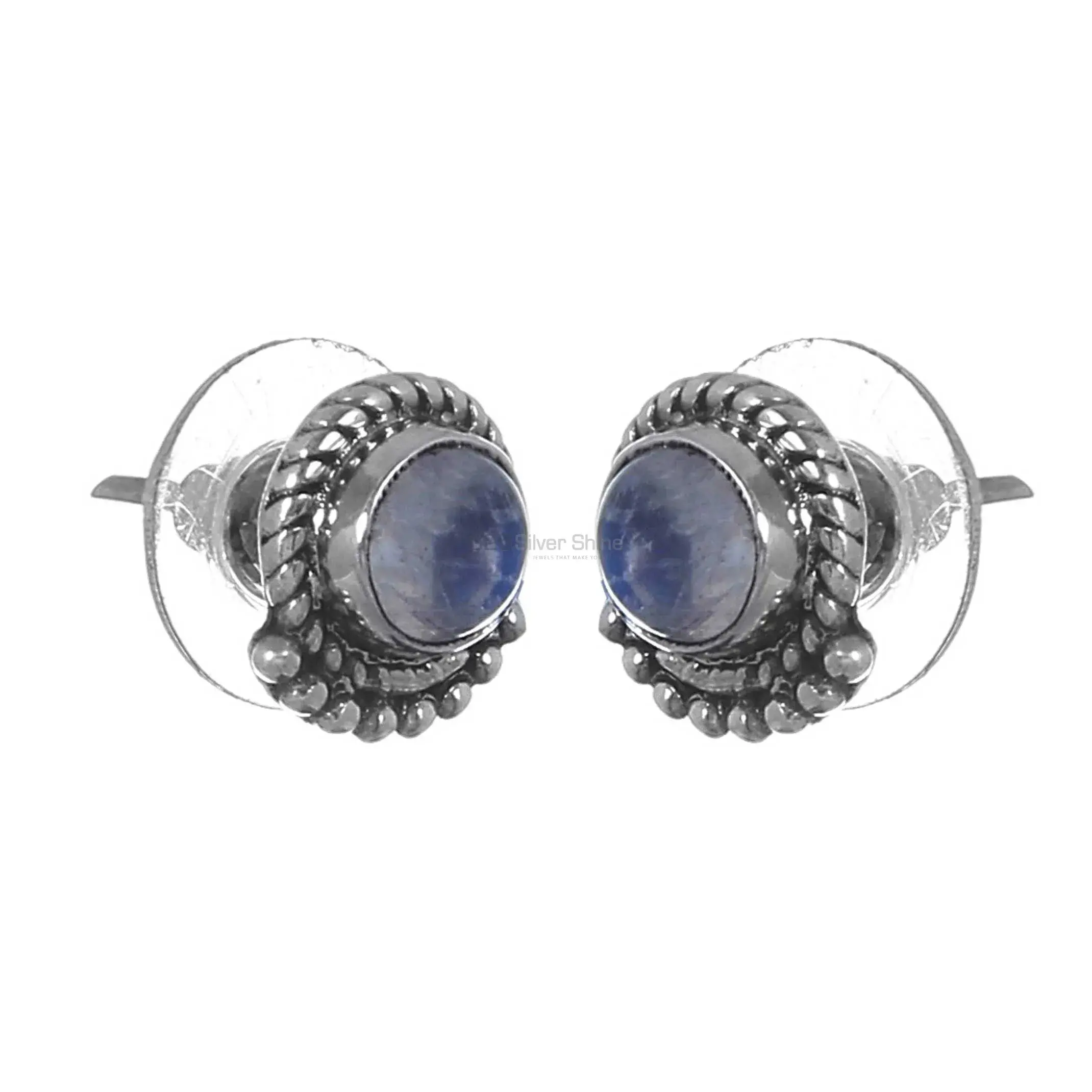 Natural Labradorite Gemstone Earrings Wholesaler In 925 Sterling Silver Jewelry 925SE253_0