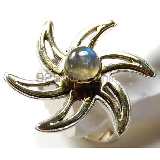 Natural Labradorite Gemstone Rings In 925 Sterling Silver Jewelry 925SR3701_1