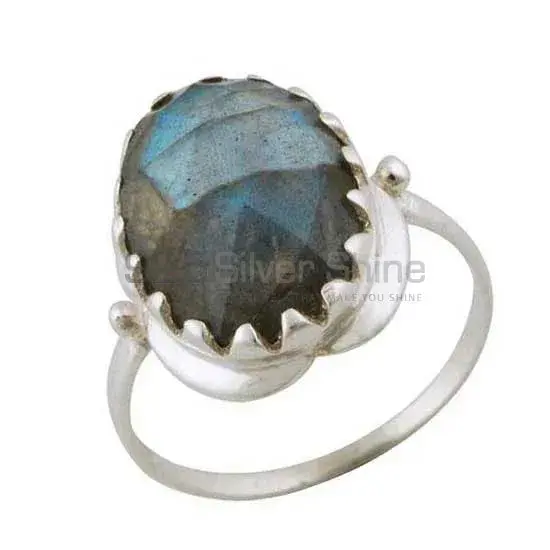 Natural Labradorite Gemstone Rings In 925 Sterling Silver Jewelry 925SR3389_1