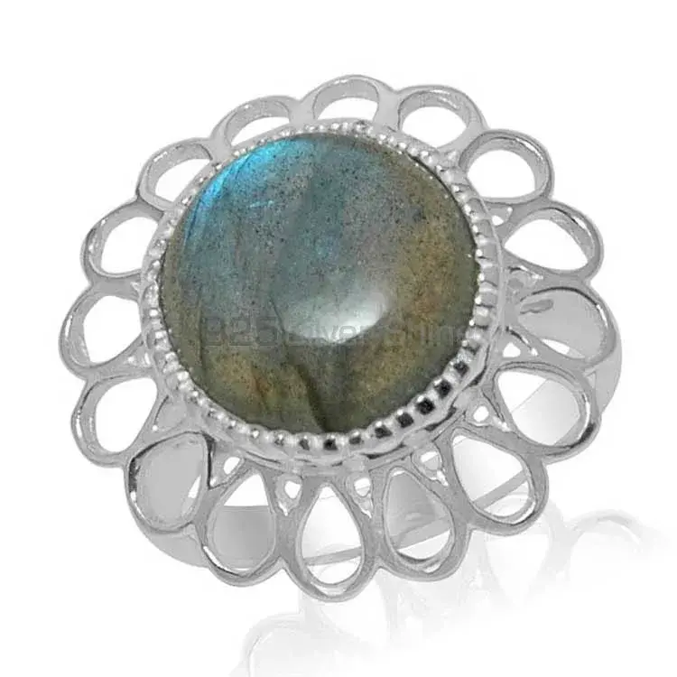Natural Labradorite Gemstone Rings Wholesaler In 925 Sterling Silver Jewelry 925SR1472_0