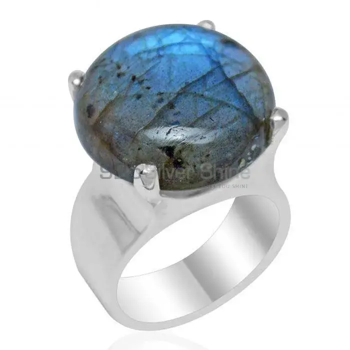 Natural Labradorite Gemstone Rings Wholesaler In 925 Sterling Silver Jewelry 925SR1934