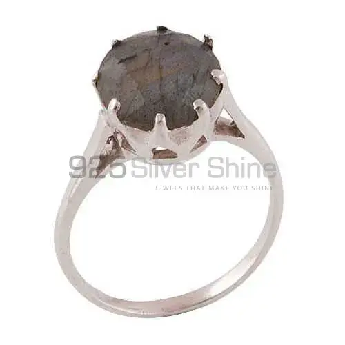 Natural Labradorite Gemstone Rings Wholesaler In 925 Sterling Silver Jewelry 925SR3889