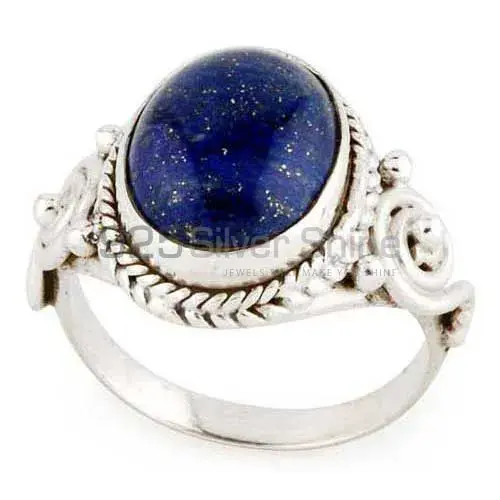 Natural Lapis Gemstone Rings In 925 Sterling Silver 925SR2946