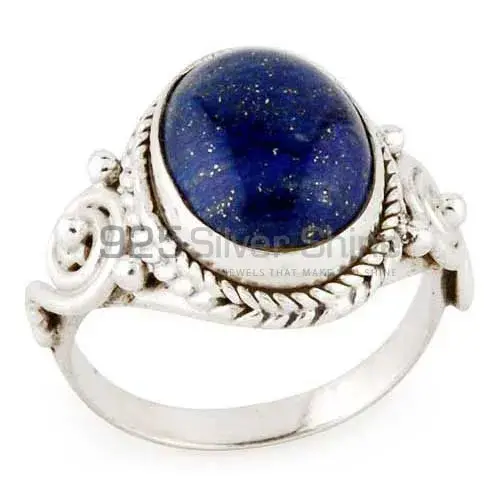 Natural Lapis Gemstone Rings In 925 Sterling Silver 925SR2946_1