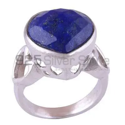 Natural Lapis Lazuli Gemstone Rings In Fine 925 Sterling Silver 925SR3520