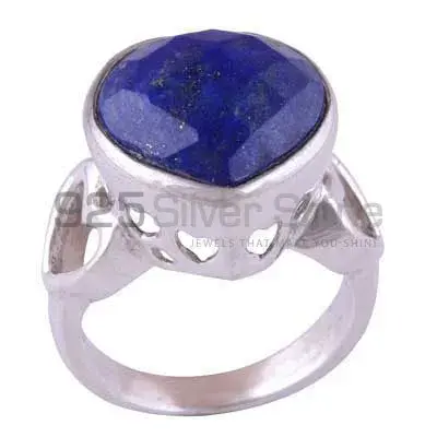 Natural Lapis Lazuli Gemstone Rings In Fine 925 Sterling Silver 925SR3520_0