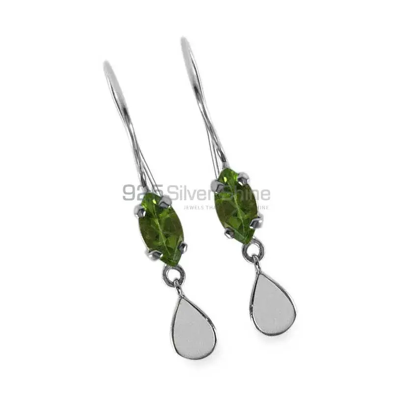 Natural Multi Gemstone Earrings Exporters In 925 Sterling Silver Jewelry 925SE1356_0