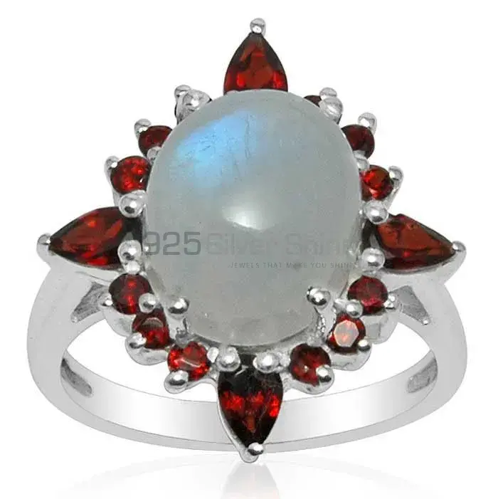 Natural Multi Gemstone Rings In 925 Sterling Silver Jewelry 925SR1478_0
