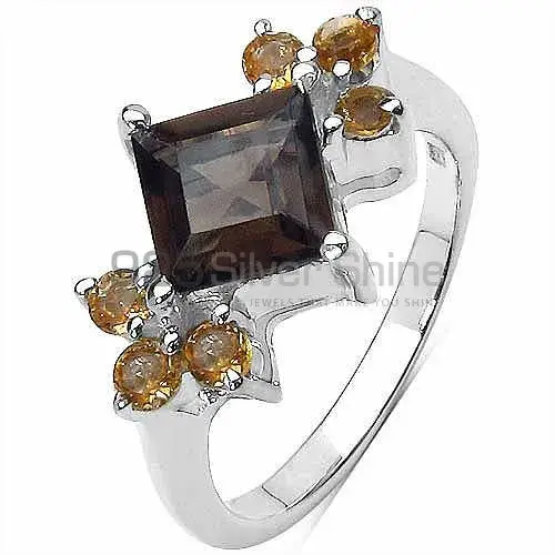 Natural Multi Gemstone Rings In Solid 925 Silver 925SR3280_0