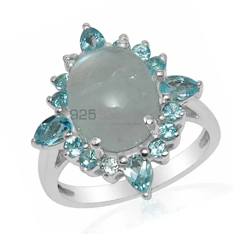 Natural Multi Gemstone Rings Manufacturer In 925 Sterling Silver Jewelry 925SR1481_0