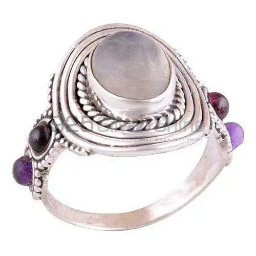 Natural Multi Gemstone Rings In 925 Sterling Silver Jewelry 925SR2979_0