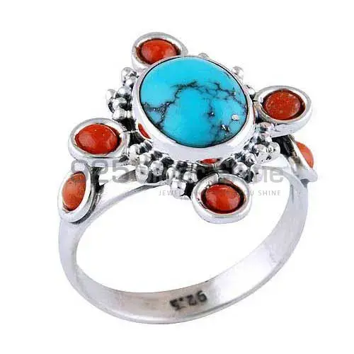 Natural Multi Gemstone Rings In 925 Sterling Silver Jewelry 925SR2973_3