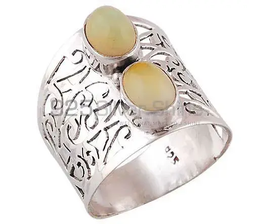 Natural Opal Gemstone Rings In 925 Sterling Silver 925SR2867