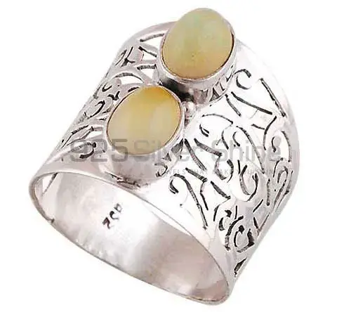 Natural Opal Gemstone Rings In 925 Sterling Silver 925SR2867_1