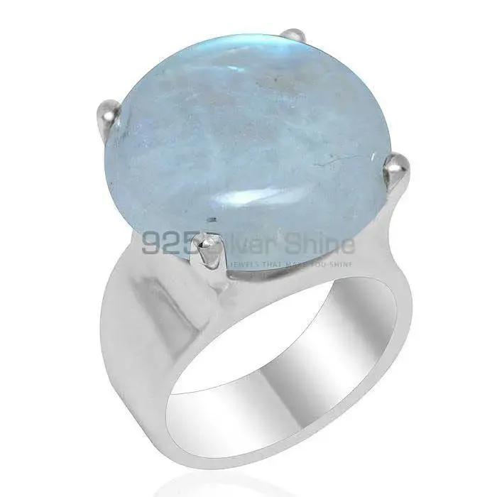 Natural Rainbow Moonstone Rings In 925 Sterling Silver Jewelry 925SR1940_0