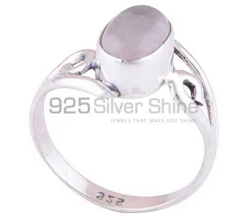 Natural Rose Quartz Gemstone Rings In 925 Sterling Silver Jewelry 925SR2812_0