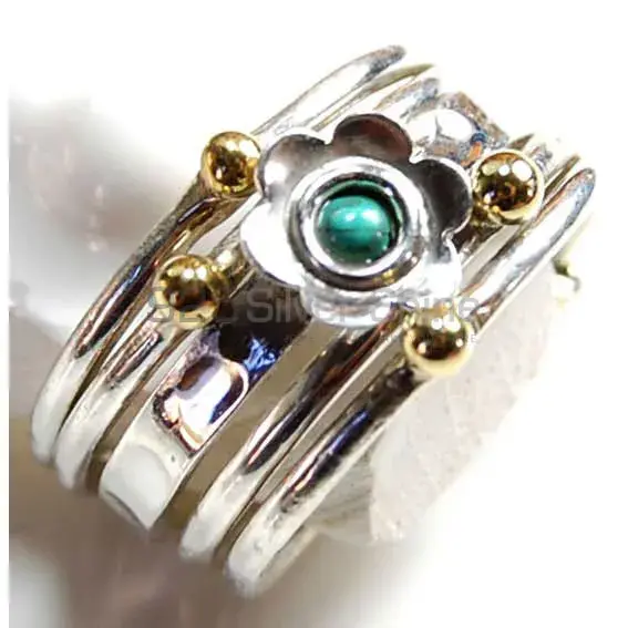 Natural Turquoise Gemstone Rings Manufacturer In 925 Sterling Silver Jewelry 925SR3704