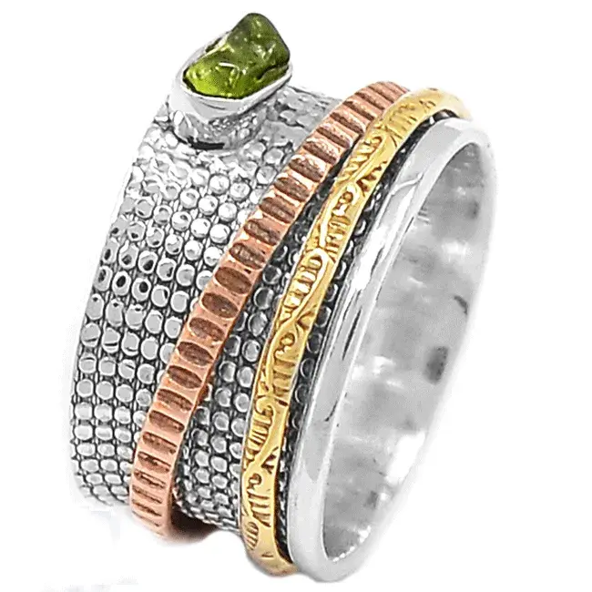 Sterling Silver Meditation Ring Jewelry SMR157