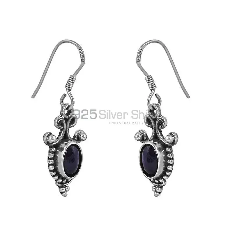Amethyst Stone Earring In 925 Sterling Silver Jewelry 925SE33_1