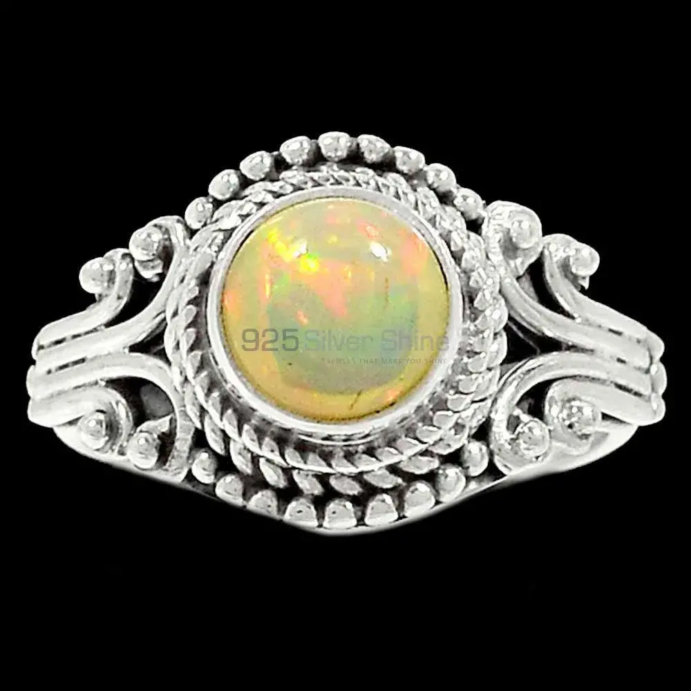 Opal Stone Rings In Designer Silver Jewelry 925SR2330_0
