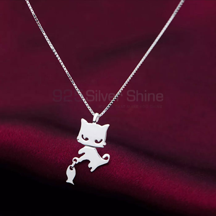 Owl Necklace, Animal Minimalist Necklace In 925 Sterling Silver AMN178