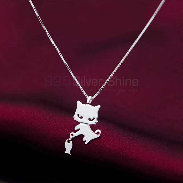 Owl Necklace, Latest Animal Minimalist Necklace In 925 Sterling Silver AMN178_1