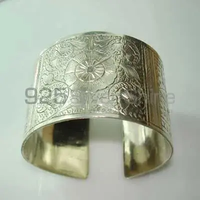 Plain 925 Silver Cuff Bangle Or Bracelets Jewelry 925SSB324