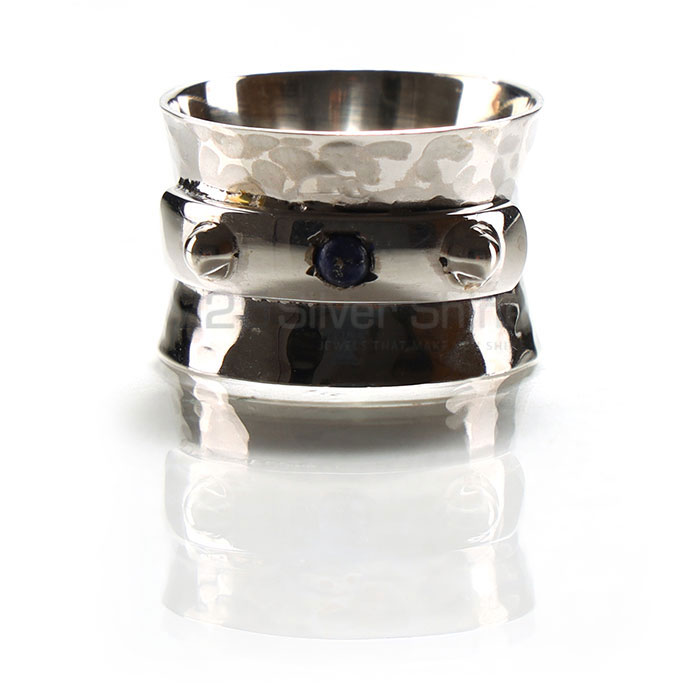 Lapis Lazuli Ethic Sterling Silver Ring Band SSR156
