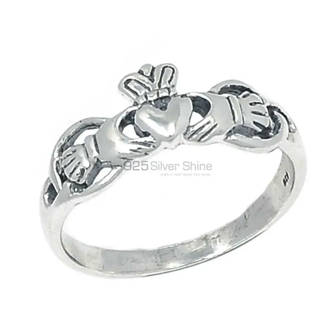 Plain Silver Rings In 925SR2257_0