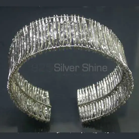 Plain Sterling Silver Cuff Bangle Or Bracelets Jewelry 925SSB369